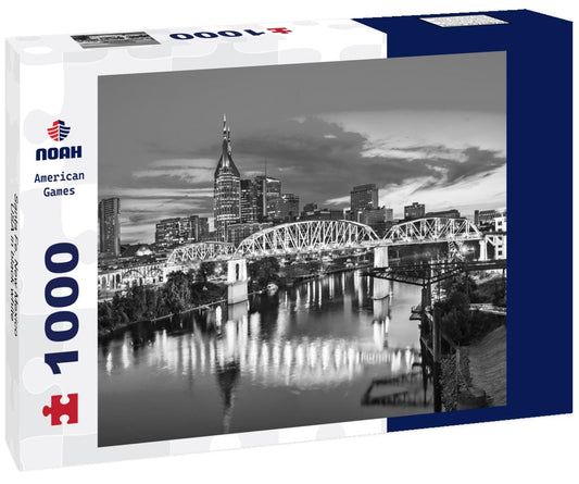 Noah Jigsaw Puzzle Santa Fe, New Mexico, USA in black white 1000 pieces