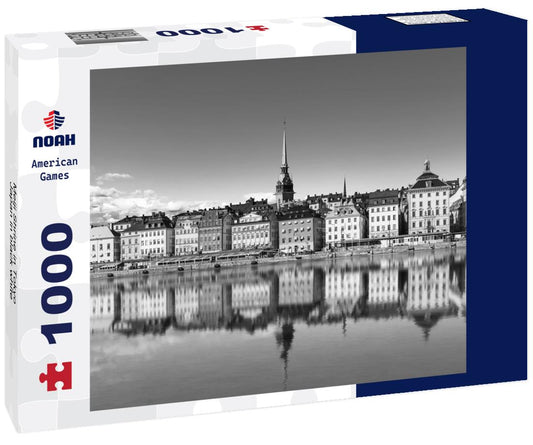 Noah Jigsaw Puzzle Meiji Shrine in Tokyo, Japan in black white 1000 pieces