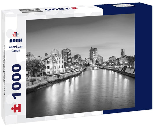 Noah Jigsaw Puzzle German border town Frankfurt or in black white 1000 pieces