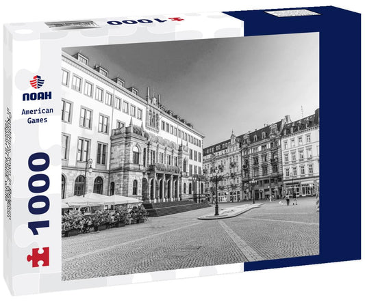 Noah Jigsaw Puzzle Gembloux, town in Belgium in Namur province, Walloon region in black white 1000 pieces