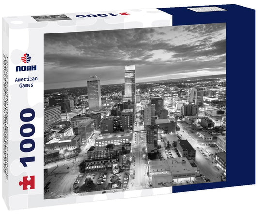 Noah Jigsaw Puzzle Famous beautiful village Barolo in Piemonte zone, Langhe, Italy. Barolo is the name of a famous red wine in Italy produced in this part of Italy in black white 1000 pieces