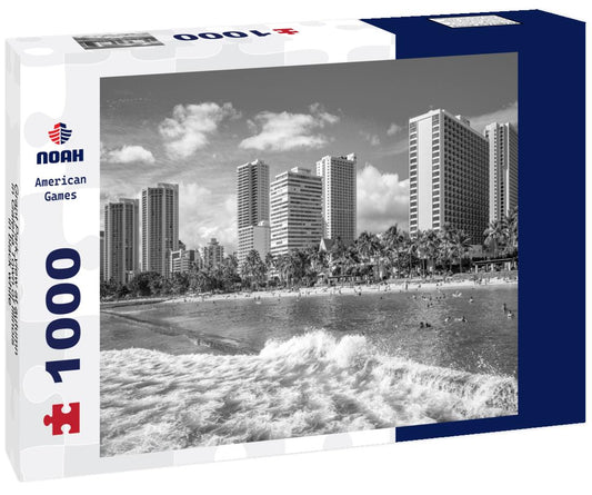 Noah Jigsaw Puzzle Grant Park view at autumn in Galena Town of Illinois in black white 1000 pieces