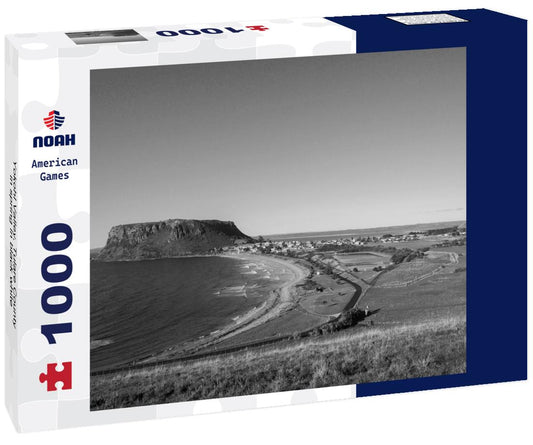 Noah Jigsaw Puzzle Yokohl Valley, Tulare County, in spring in black white 1000 pieces