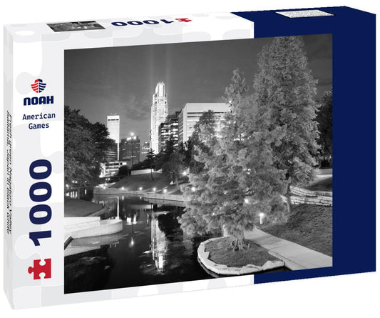 Noah Jigsaw Puzzle Fresh green Nagatoro Valley, Saitama, Japan in black white 1000 pieces