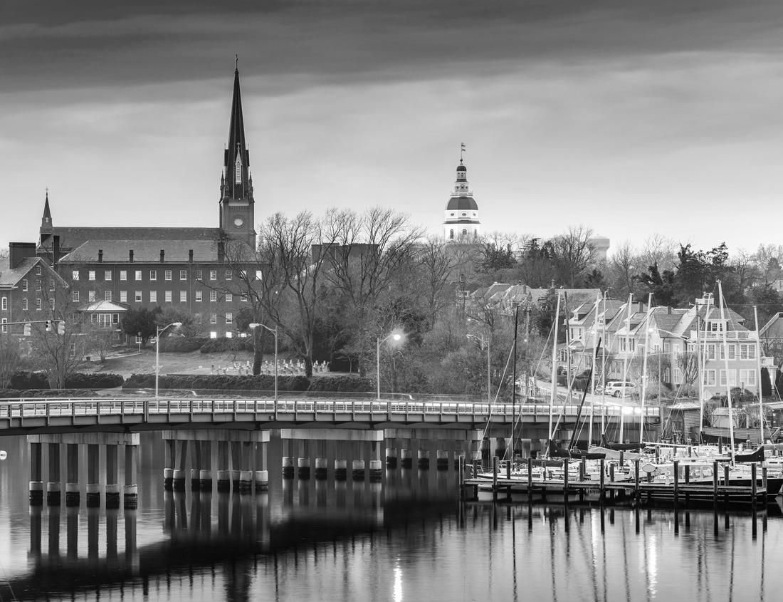 Noah Jigsaw Puzzle Denver, Colorado, USA Downtown in black white 1000 pieces