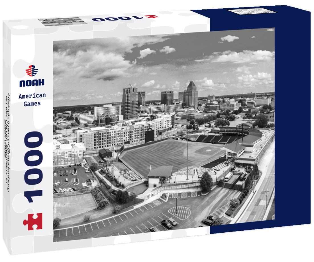 Noah Jigsaw Puzzle Historic town of Brandenburg an der Havel, Germany in black white 1000 pieces