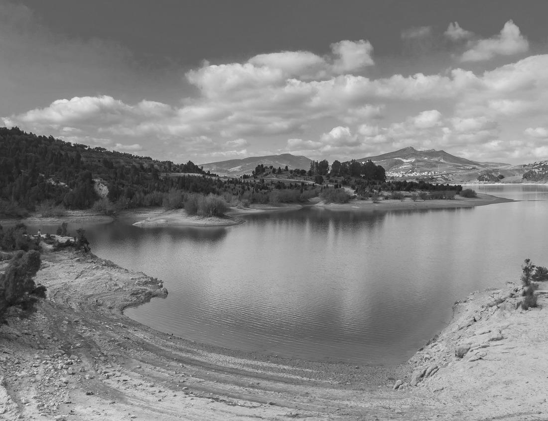 Noah Jigsaw Puzzle Jawor, Poland, aerial view of Rynek Square with historic town hall building at sunrise in black white 1000 pieces