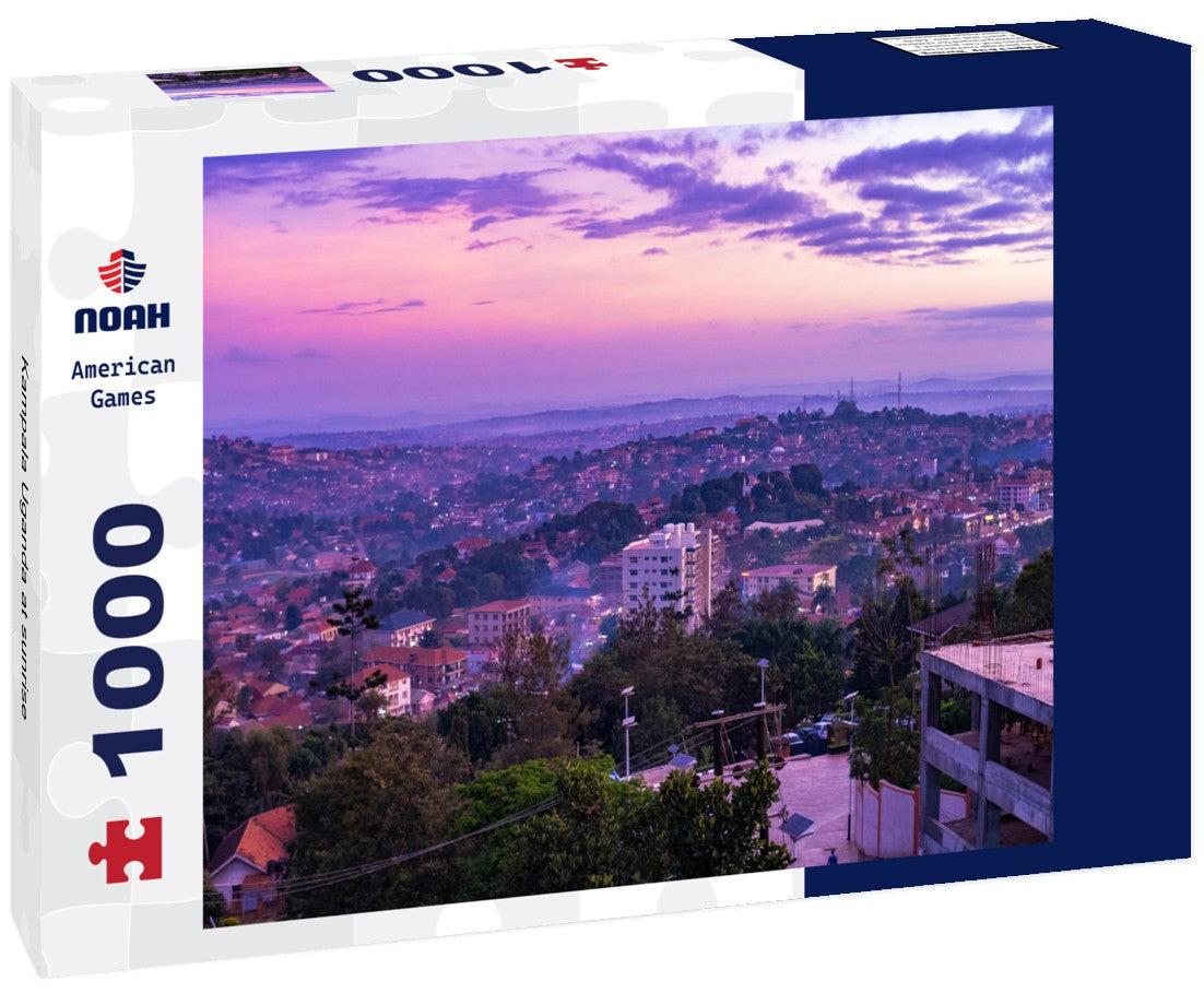 Noah Jigsaw Puzzle Kampala Uganda at sunrise 1000 pieces