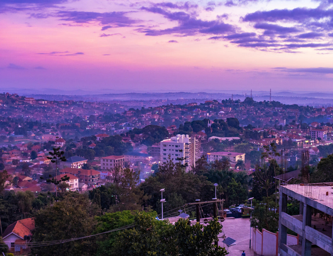 Noah Jigsaw Puzzle Kampala Uganda at sunrise 1000 pieces