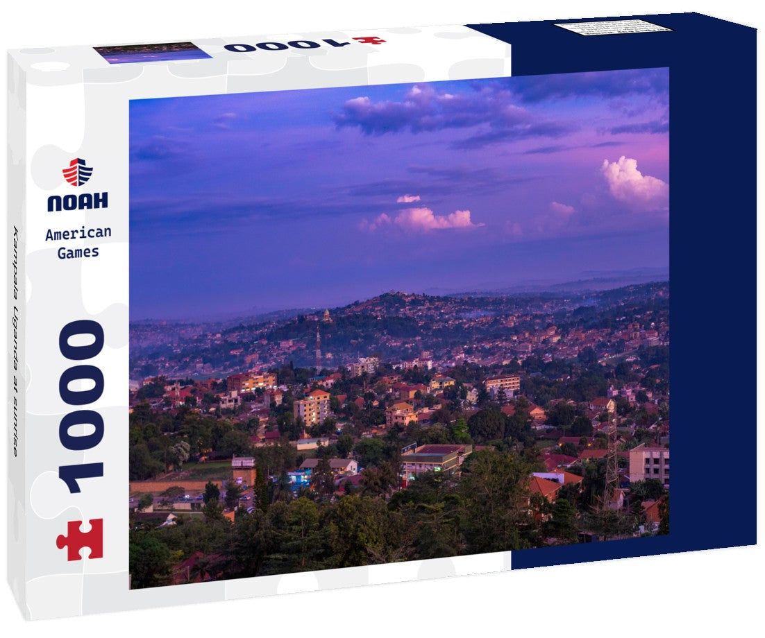 Noah Jigsaw Puzzle Kampala Uganda at sunrise 1000 pieces