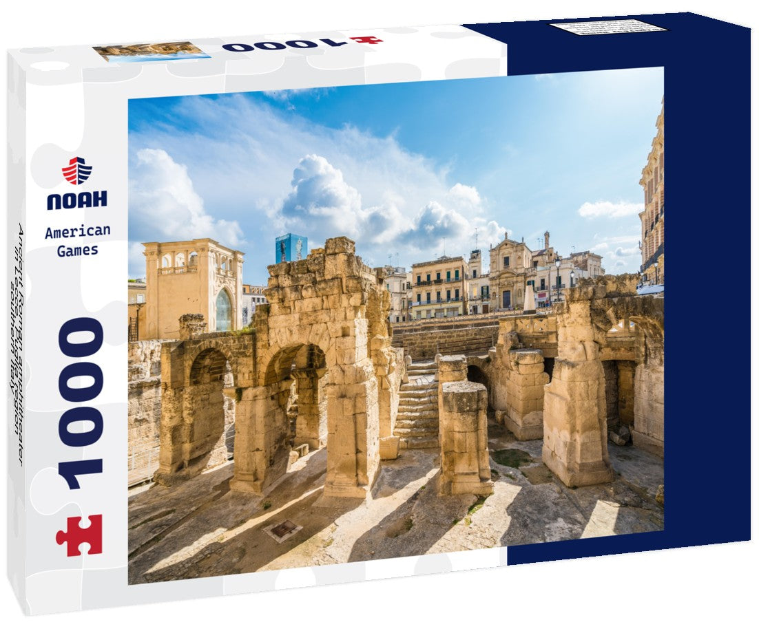 Noah Jigsaw Puzzle Ancient Roman amphitheater in Lecce, Puglia region, southern Italy 1000 pieces