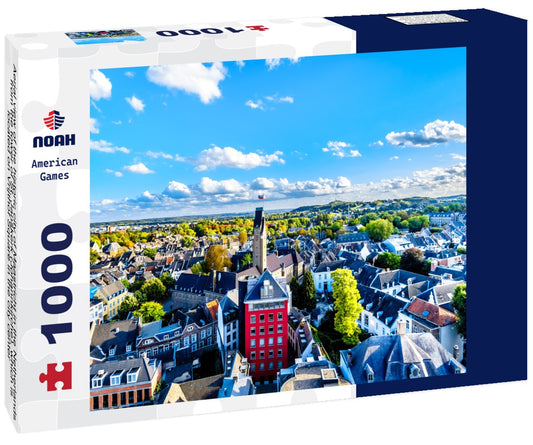 Noah Jigsaw Puzzle Aerial view of the historic city of Maastricht in the Netherlands from the tower of St. Janskerk (Johannkirche), which is located on Vrijthof Square in the city center 1000 pieces