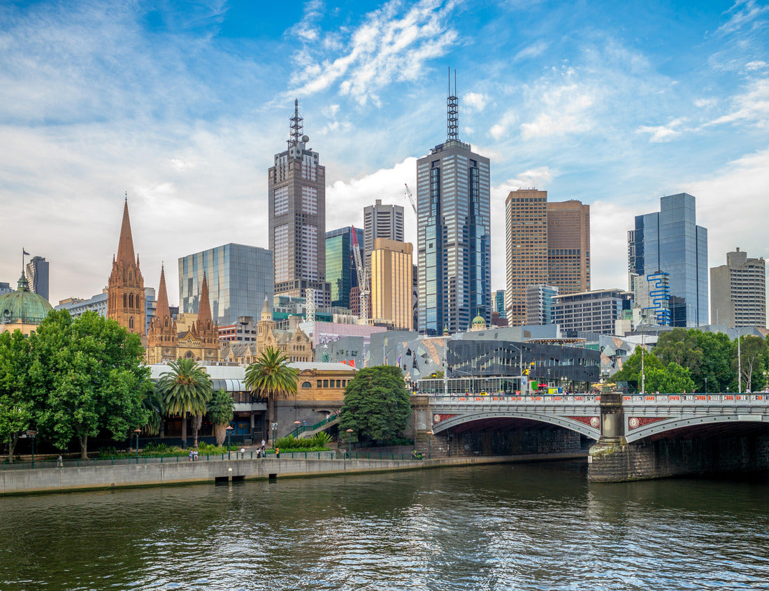 Noah Jigsaw Puzzle Melbourne city business district (CBD), Australia 1000 pieces