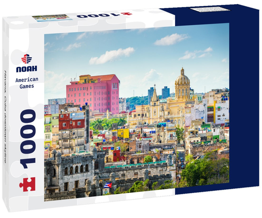 Noah Jigsaw Puzzle Havana, Cuba downtown skyline 1000 pieces