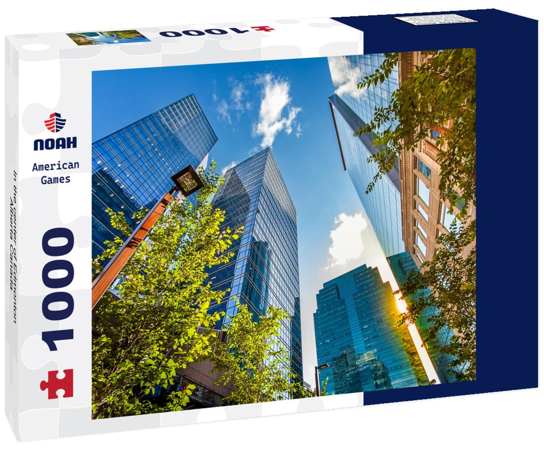 Noah Jigsaw Puzzle In the center of Edmonton Alberta Canada 1000 pieces