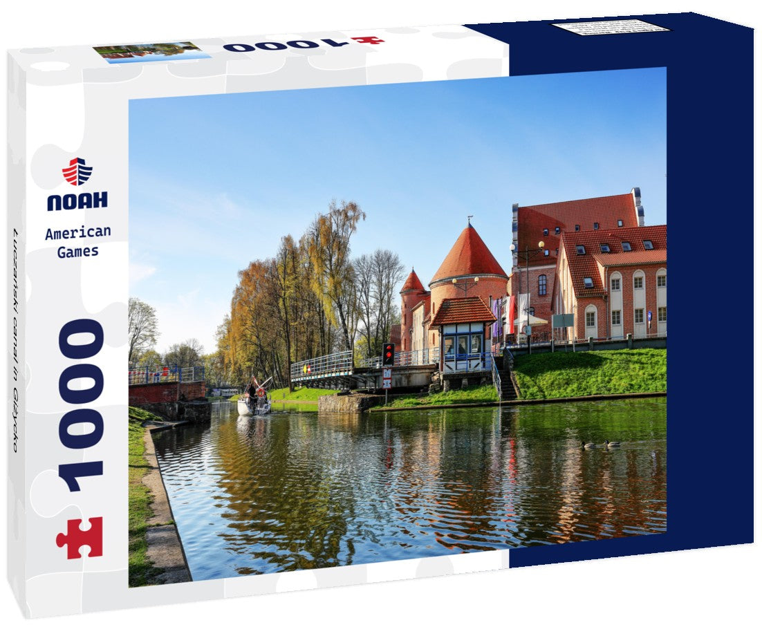 Noah Jigsaw Puzzle Luczanski canal in Gizycko 1000 pieces