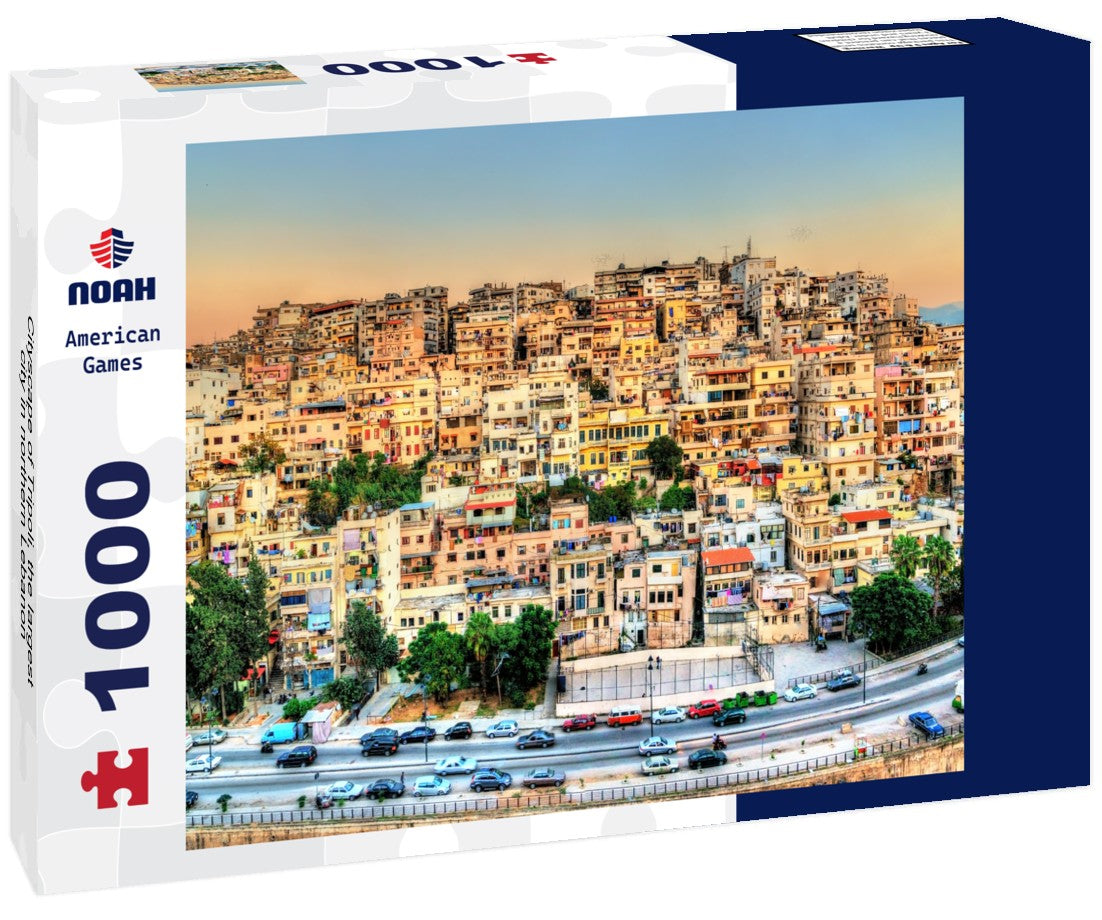 Noah Jigsaw Puzzle Cityscape of Tripoli, the largest city in northern Lebanon 1000 pieces