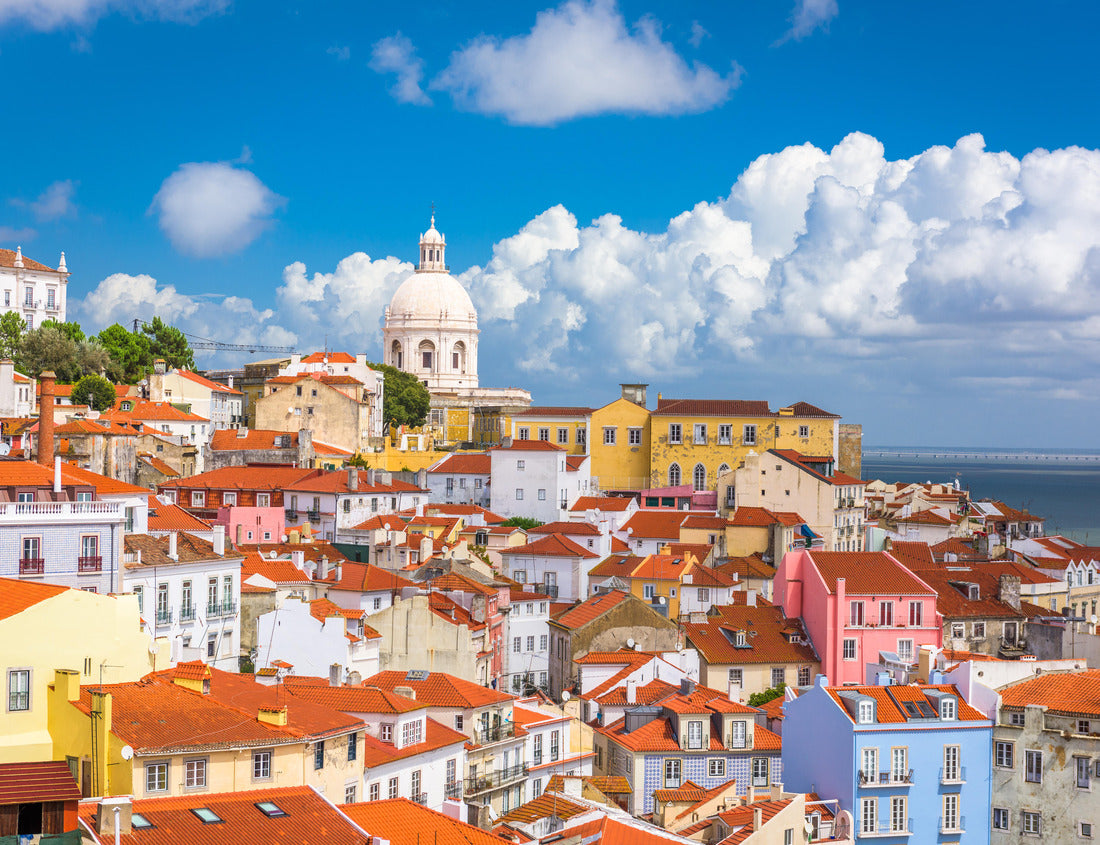 Noah Jigsaw Puzzle Lisbon, Portugal city skyline over the Alfama district 1000 pieces