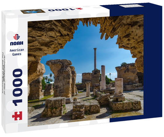 Noah Jigsaw Puzzle Archaeological Site of Carthage - The Baths of Antoninus or Baths of Carthage in Tunis 1000 pieces