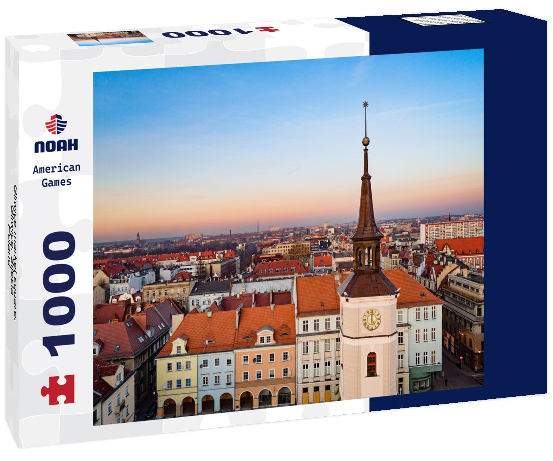 Noah Jigsaw Puzzle Gliwice market square. Gliwice, Silesia, Poland 1000 pieces