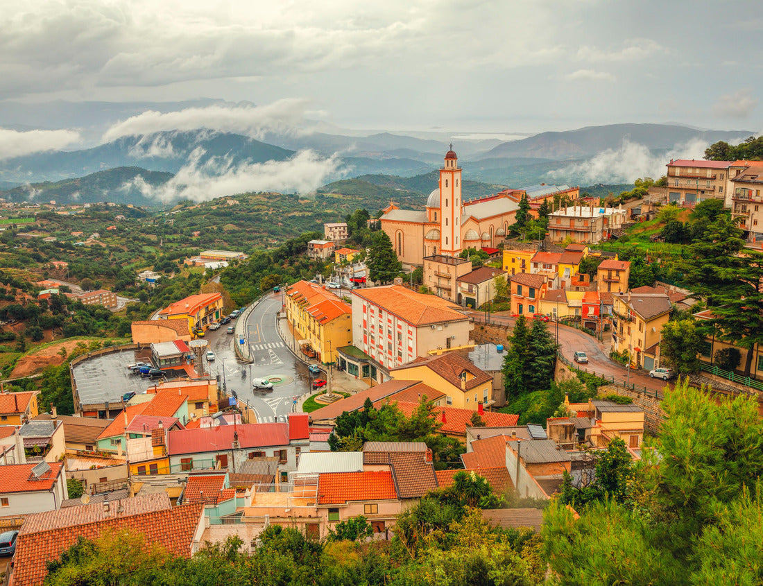 Noah Jigsaw Puzzle Lanusei town and comune in Sardinia in the Province of Nuoro, Italy 1000 pieces