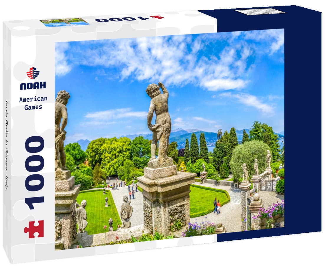 Noah Jigsaw Puzzle Isola Bella in Stresa, Italy 1000 pieces
