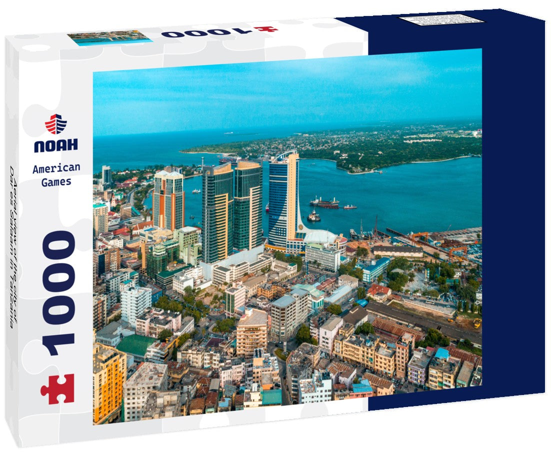 Noah Jigsaw Puzzle Aerial view of the city of Dar es Salaam in Tanzania 1000 pieces