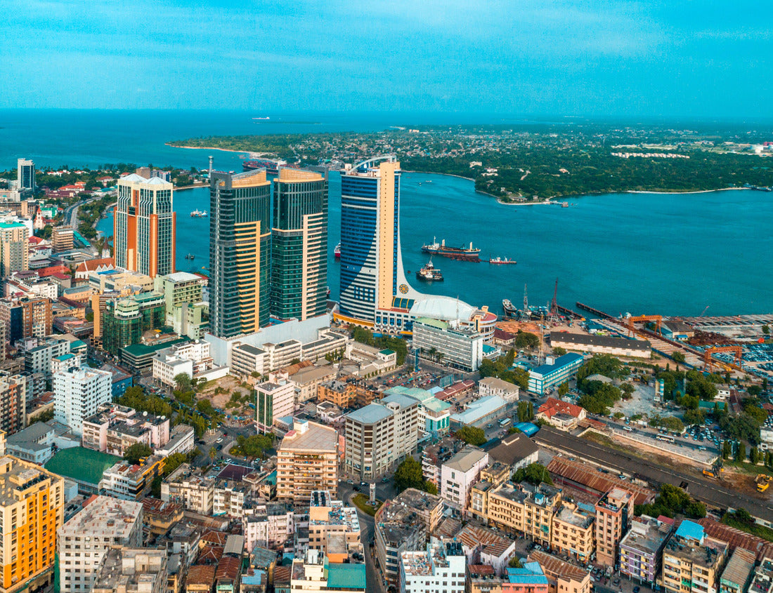 Noah Jigsaw Puzzle Aerial view of the city of Dar es Salaam in Tanzania 1000 pieces