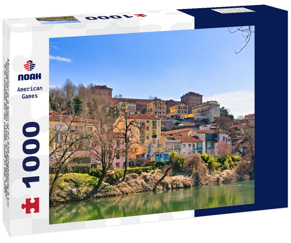 Noah Jigsaw Puzzle Moncalieri is a town of 57,518 inhabitants 8 km south of downtown Turin, in Piedmont, Italy. It is notable for its castle, built in the 12th century and enlarged in the 15th century 1000 pieces