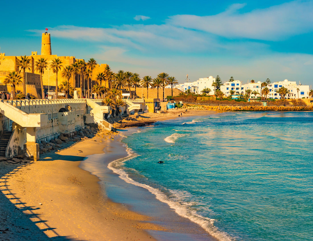 Noah Jigsaw Puzzle Monastir in Tunesien ist eine antike Stadt und beliebtes Touristenziel mit einem Strand am Mittelmeer 1000 pieces