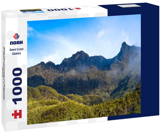 Noah Jigsaw Puzzle Beautiful morning in Rwenzori or Moon Mountains in Uganda, Africa 1000 pieces