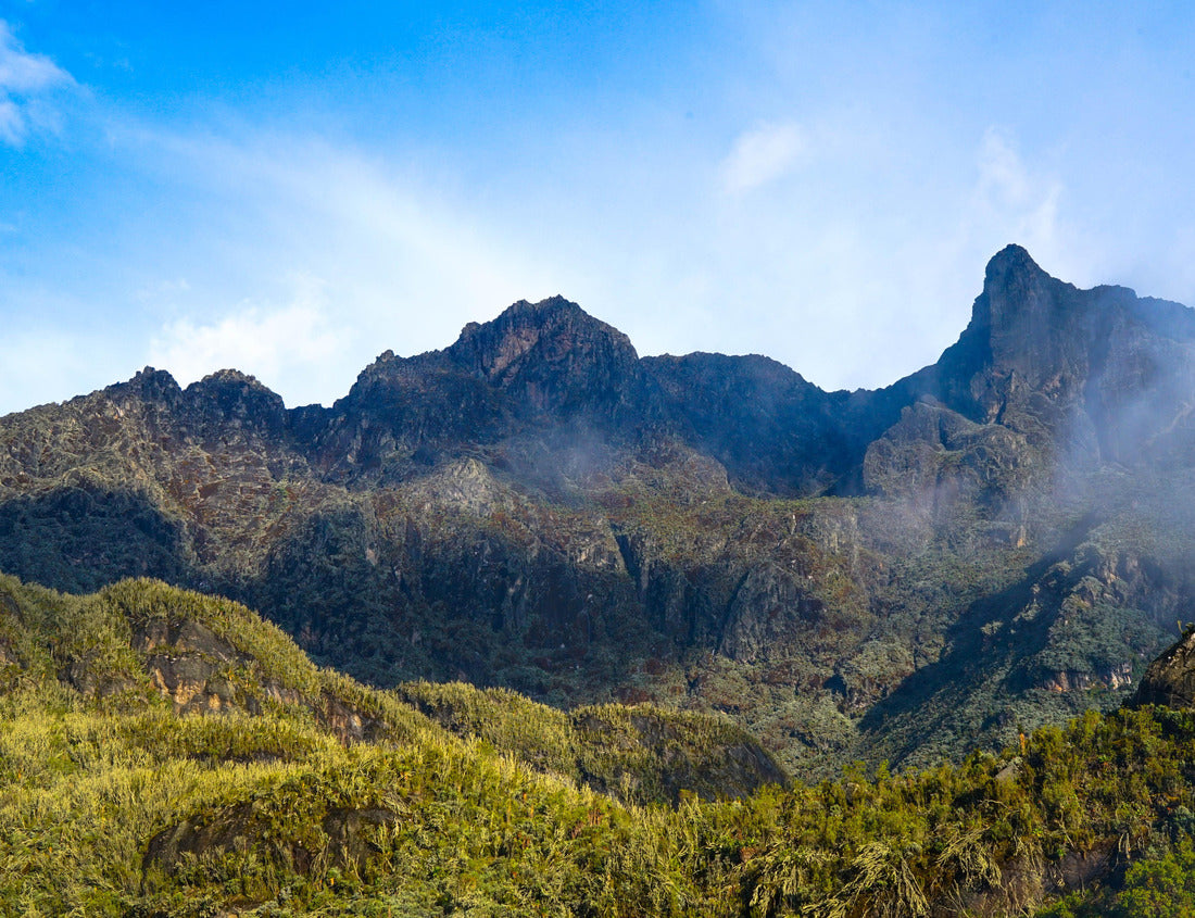 Noah Jigsaw Puzzle Beautiful morning in Rwenzori or Moon Mountains in Uganda, Africa 1000 pieces