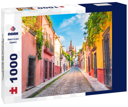 Noah Jigsaw Puzzle Beautiful streets and colorful facades of San Miguel de Allende in Guanajuato, Mexico 1000 pieces