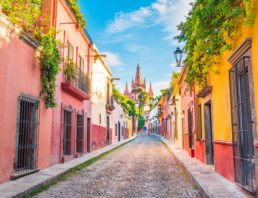 Noah Jigsaw Puzzle Beautiful streets and colorful facades of San Miguel de Allende in Guanajuato, Mexico 1000 pieces