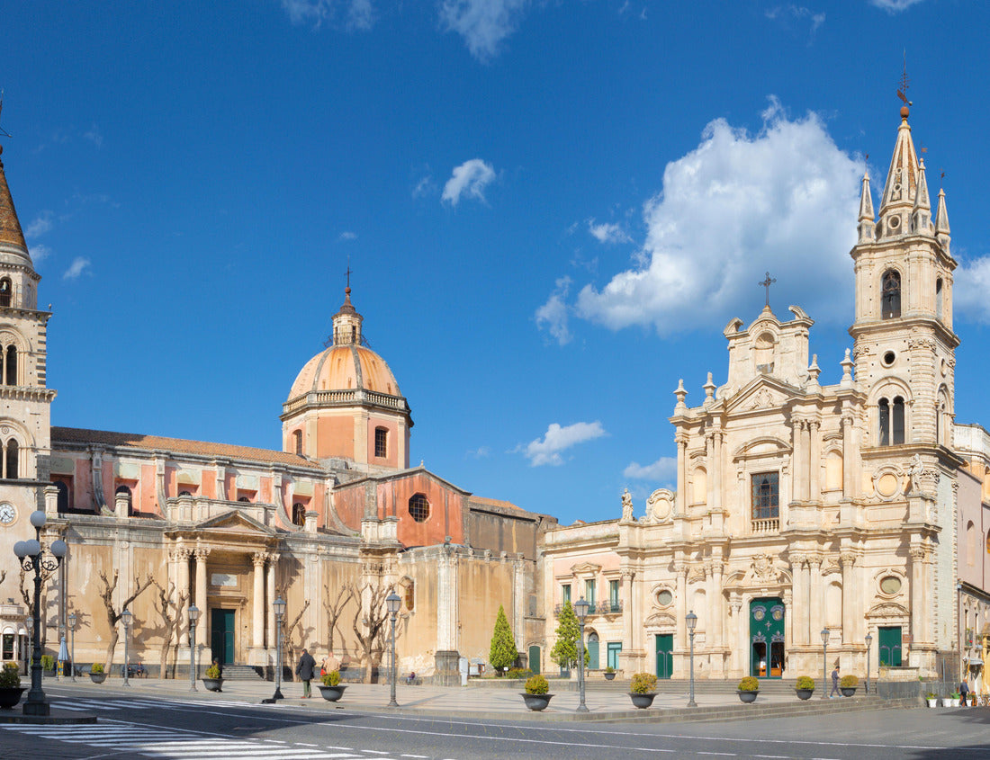 Noah Jigsaw Puzzle Acireale - The Duomo (Maria Santissima Annunziata) and the church Basilica dei Santi Pietro e Paolo 1000 pieces