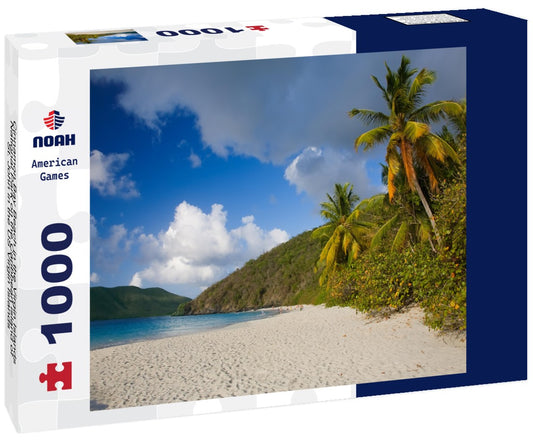 Noah Jigsaw Puzzle Cinnamon Bay Beach in the Virgin Islands National Park on the Caribbean island of St. John in the US Virgin Islands 1000 pieces