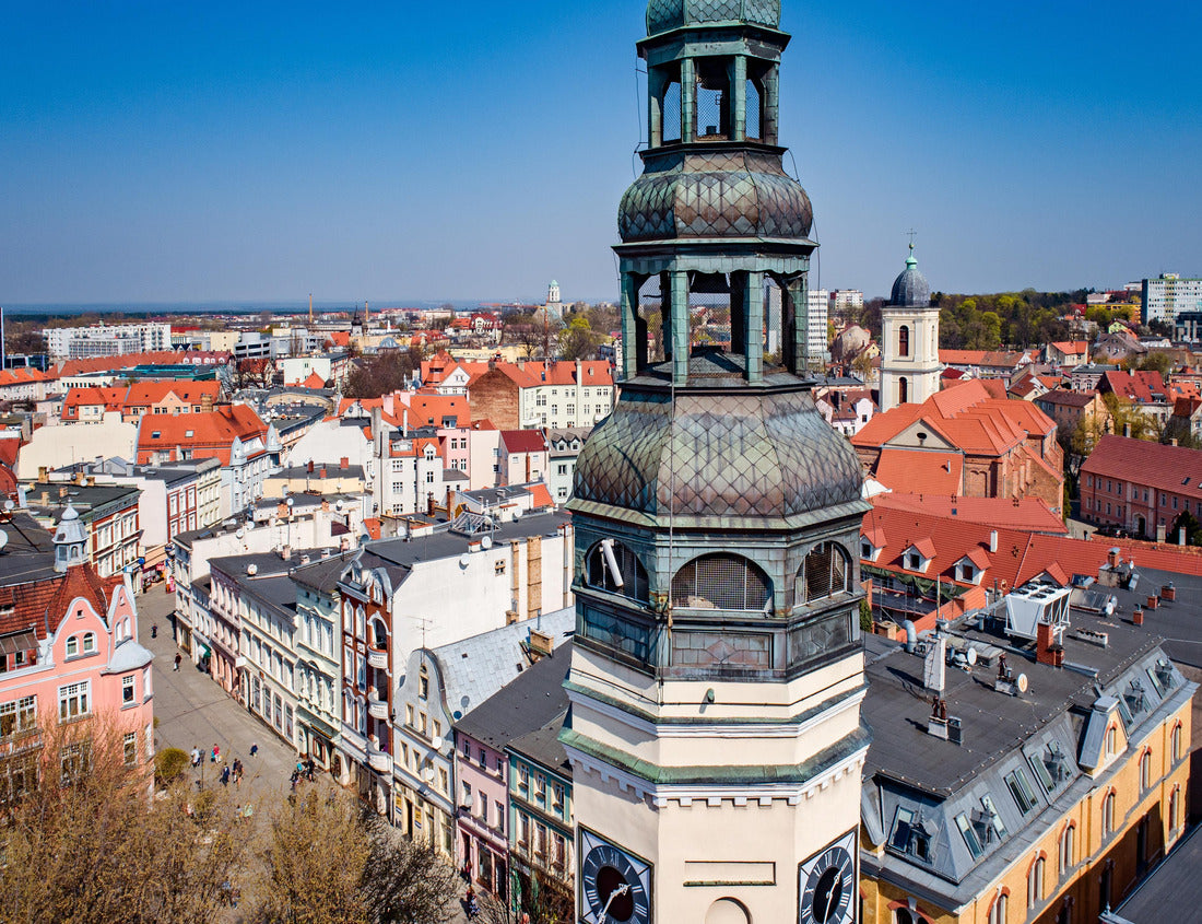 Noah Jigsaw Puzzle Lufttrockner auf Kirchturm in Zielona Gora. Zielona Gora ist die größte Stadt in der Woiwodschaft Lubusz im Westen Polens 1000 pieces