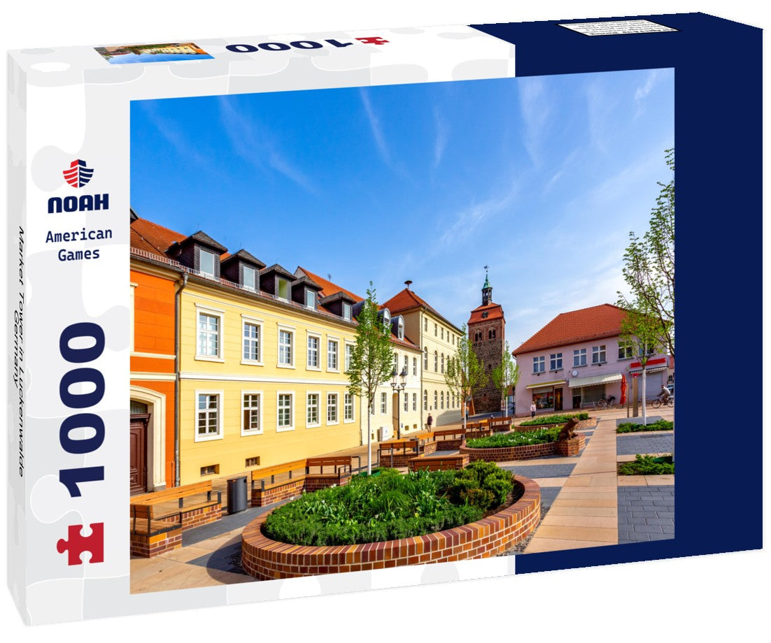 Noah Jigsaw Puzzle Market Tower in Luckenwalde, Germany 1000 pieces