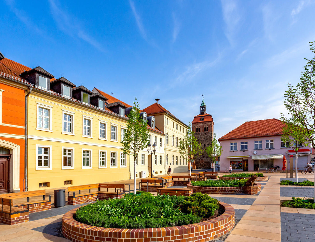Noah Jigsaw Puzzle Market Tower in Luckenwalde, Germany 1000 pieces