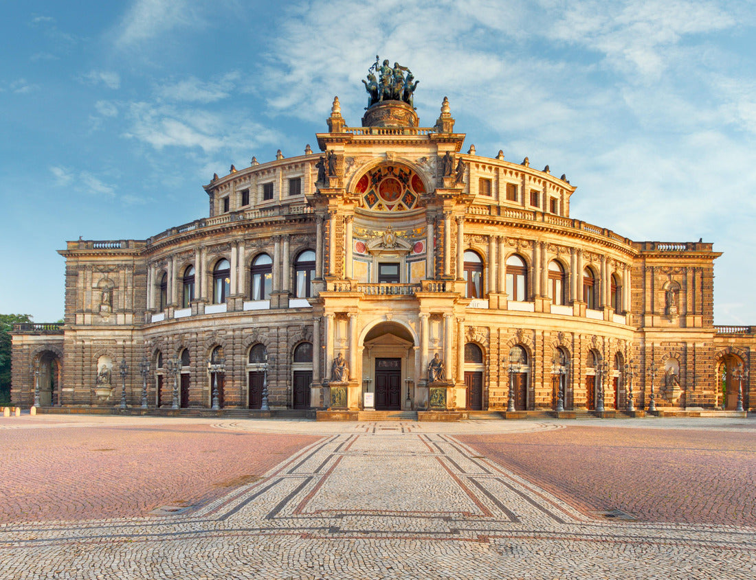 Noah Jigsaw Puzzle Dresden - Semperoper, Germany at sunrise 1000 pieces