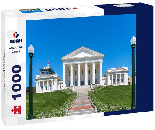 Noah Jigsaw Puzzle Front of the Virginia State Capital Building 1000 pieces
