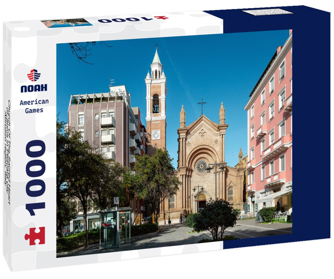 Noah Jigsaw Puzzle Church Of The Sacred Heart of Jesus in Pescara city, Abruzzo region, Italy 1000 pieces