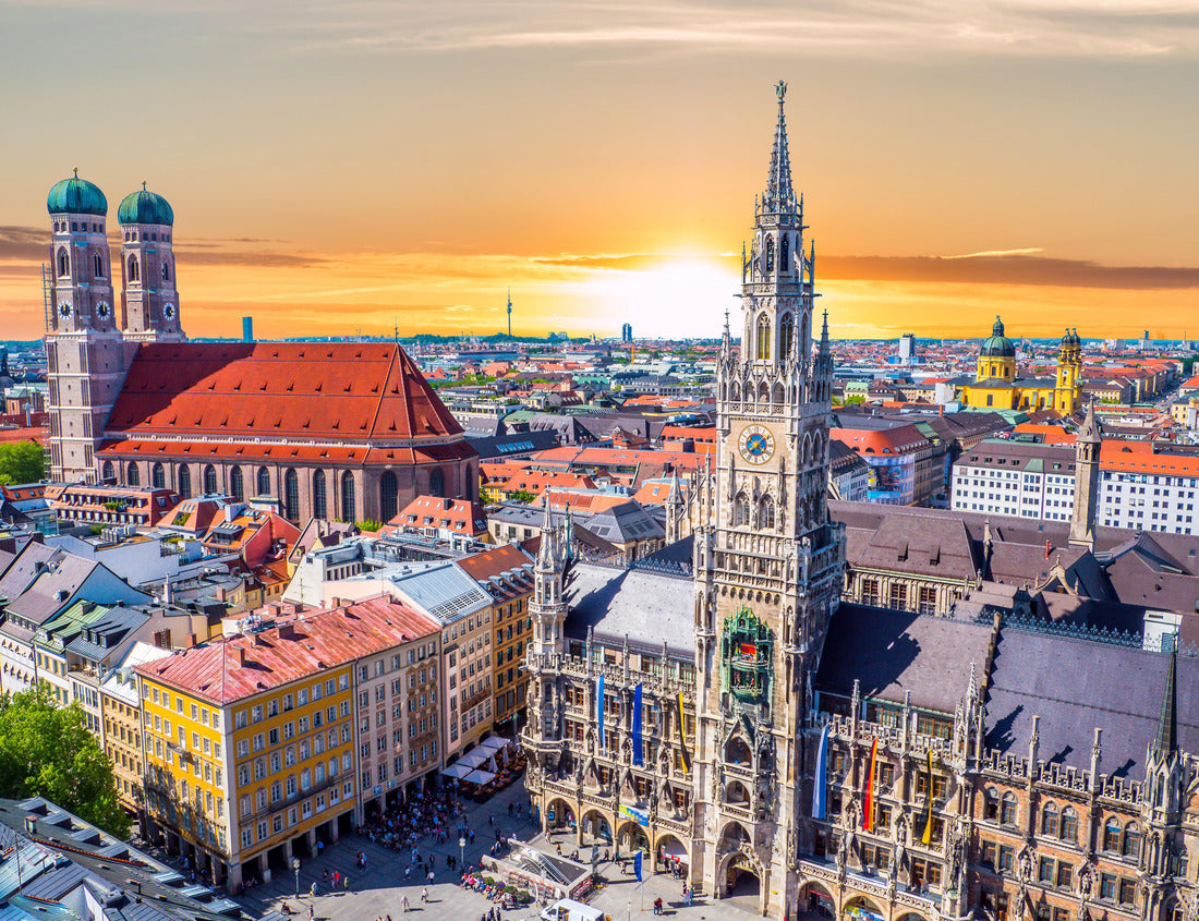 Noah Jigsaw Puzzle Munich in sunset Bavaria, Germany 1000 pieces