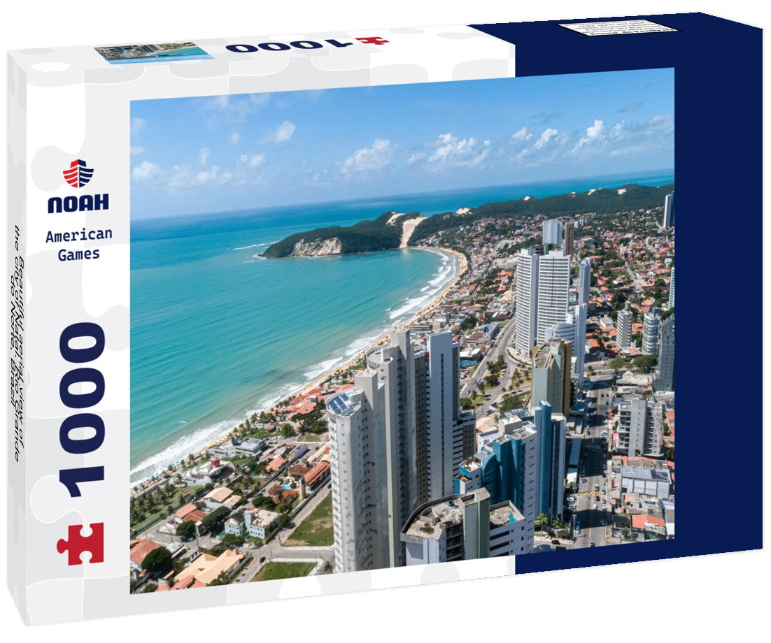 Noah Jigsaw Puzzle Beautiful aerial view of the city of Natal, Rio Grande do Norte, Brazil 1000 pieces