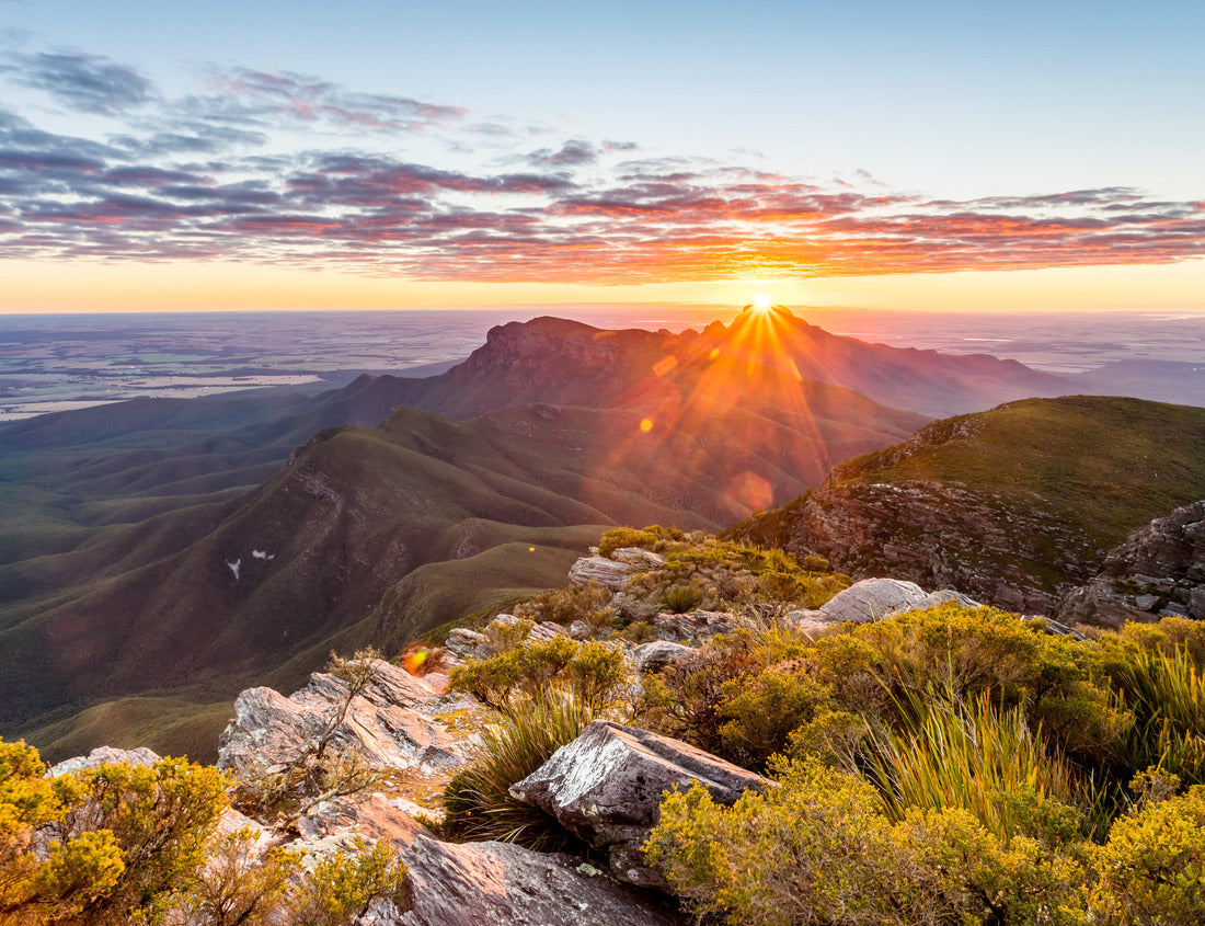 Noah Jigsaw Puzzle Early morning / sunrise from the peak of Bluff Knoll in the Stirling Range National Park, Western Australia, Australia 1000 pieces