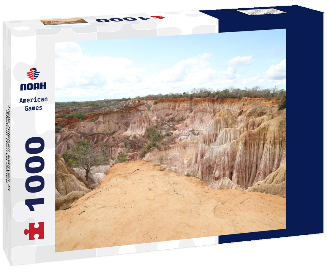 Noah Jigsaw Puzzle Hells Kitchen Canyon In Malindi Kenya Africa 1000 pieces