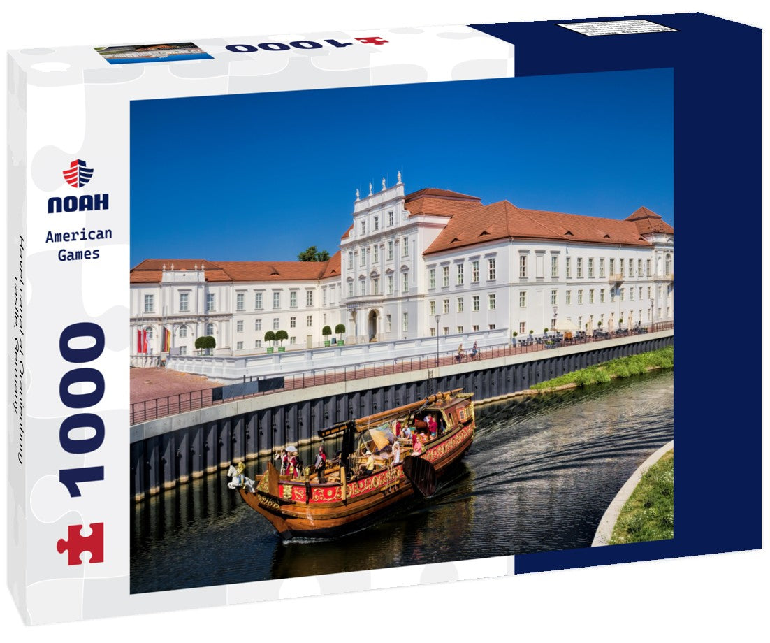 Noah Jigsaw Puzzle Havel canal at Oranienburg castle, Germany 1000 pieces