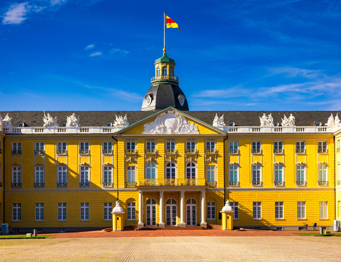 Noah Jigsaw Puzzle Karlsruhe Palace. The 18th century Karlsruhe Palace (German: Karlsruher Schloss). Karlsruhe, Baden-Wuerttemberg, Germany 1000 pieces
