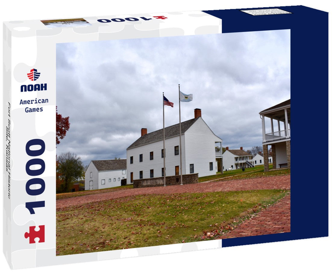 Noah Jigsaw Puzzle Fort Scott National Historic Site, Kansas 1000 pieces