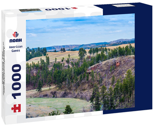 Noah Jigsaw Puzzle A beautiful overlooking view of nature in Wind Cave National Park, South Dakota 1000 pieces
